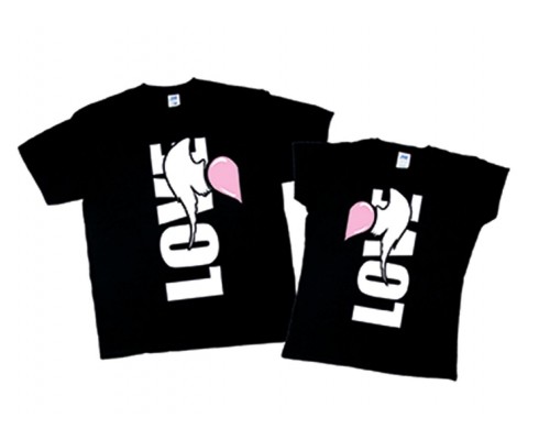 Love - парні футболки для двох закоханих купити в інтернет магазині