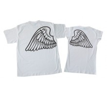 Крылья - парные футболки для двоих