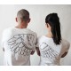 Крылья - парные футболки для двоих купить в интернет магазине
