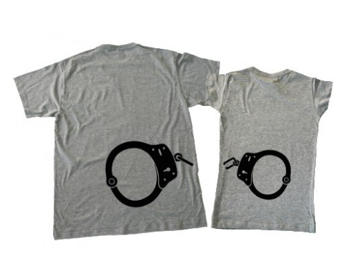 Наручники - парные футболки для двоих купить в интернет магазине