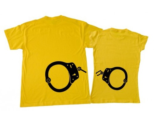 Наручники - парні футболки для двох купити в інтернет магазині