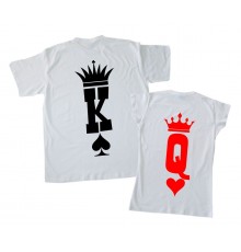King, Queen - парні футболки для двох