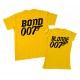 Bond 007, Blonde 007 - парні футболки для двох купити в інтернет магазині