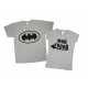 Бэтмен Мой герой - парные футболки для двоих купить в интернет магазине