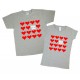 Love you - парные футболки для двоих влюбленных купить в интернет магазине