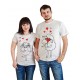 Барашки - парные футболки для двоих влюбленных купить в интернет магазине