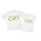 love you forever - парные футболки для двоих влюбленных купить в интернет магазине