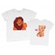 Lion King - парные футболки для влюбленных купить в интернет магазине