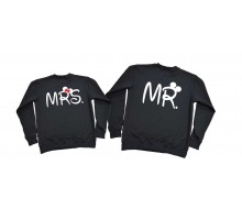 Mr. Mrs. з вушками Міккі - парні світшоти для чоловіка та дружини