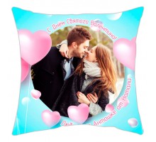 Подушка з фото для закоханих
