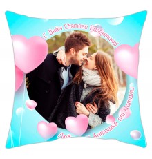 Подушка з фото для закоханих