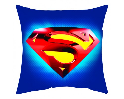 Супермен - подушка декоративна з принтом купити в інтернет магазині