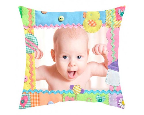 Подушка с фотографией в подарок для ребенка купить в интернет магазине
