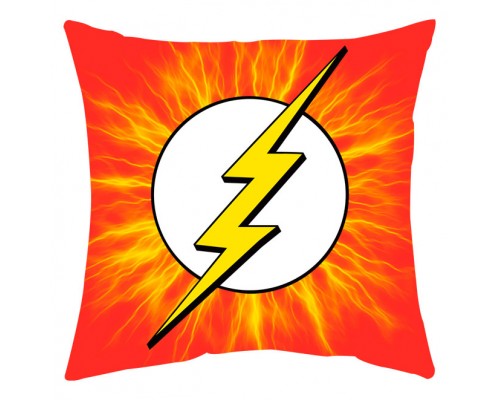 Флеш Людина-блискавка - подушка декоративна з принтом купити в інтернет магазині