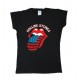 Футболка женская Rolling Stones губы и язык купить в интернет магазине
