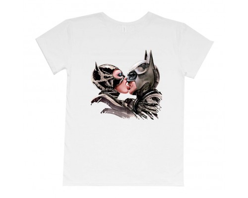 Футболка женская Batman and Catwoman купить в интернет магазине