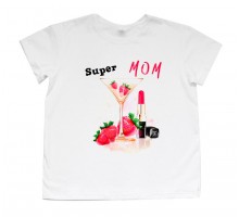 Футболка жіноча "Super Mom Chanel"
