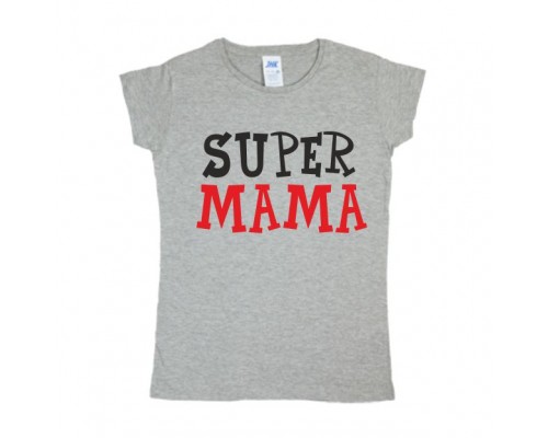 Футболка жіноча Super Мама купити в інтернет магазині