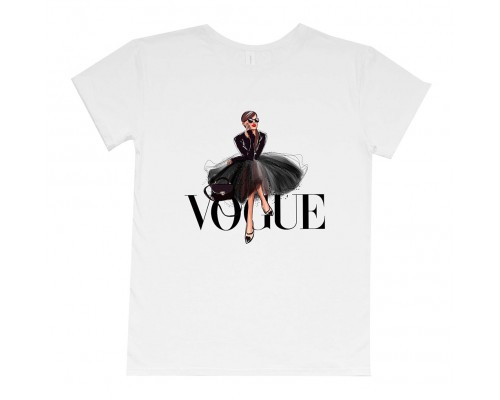 Футболка женская Vogue в платье купить в интернет магазине